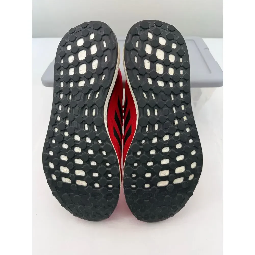 Adidas Sonic Drive Boost Running Shoes Red Black Mens Size 7.5 Athletic Sneakers